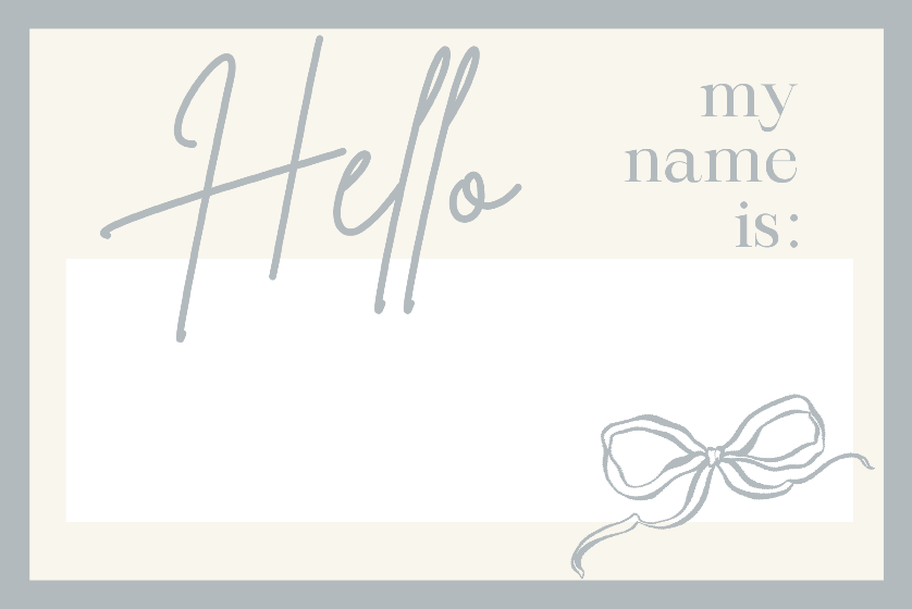 Name Tag