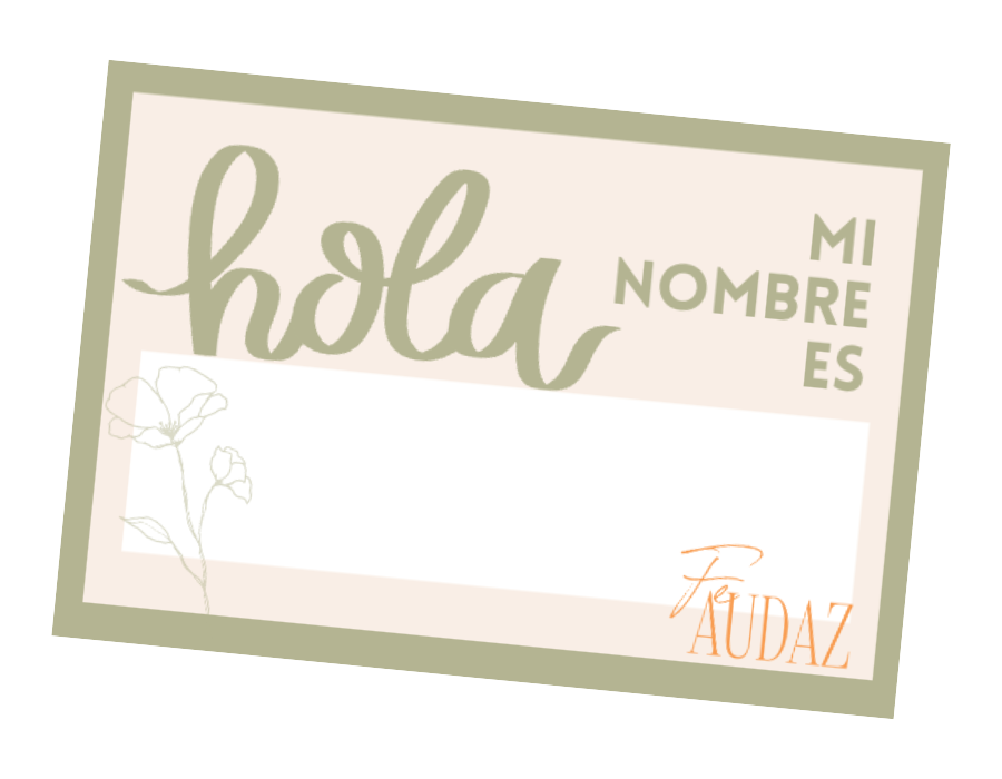 Etiqueta de nombre
